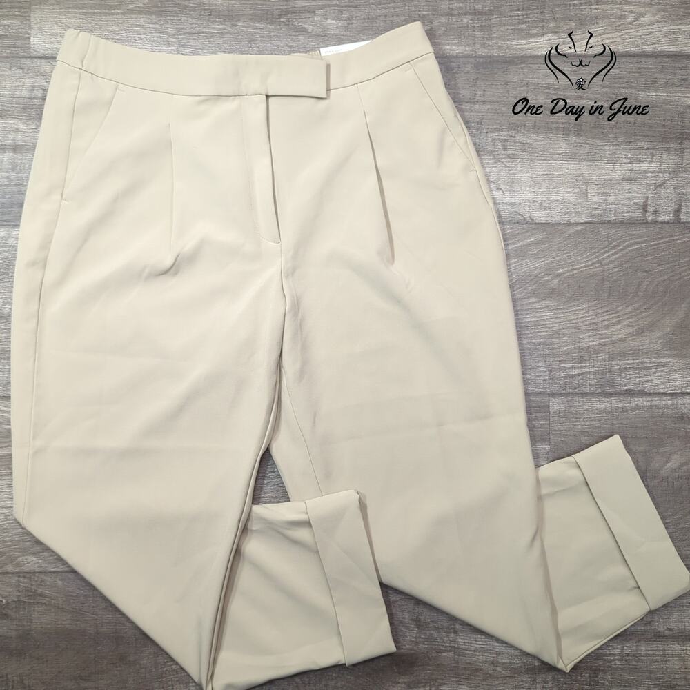 Loft High Rise Straight Pants Size L